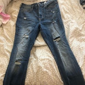 Hollister high rise skinny jeans